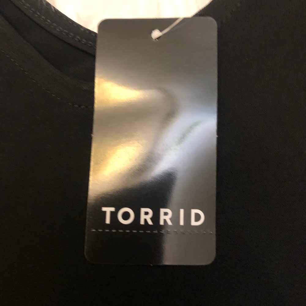 Nwt Torrid Studio Knit Double Layer Babydoll Tank - image 7